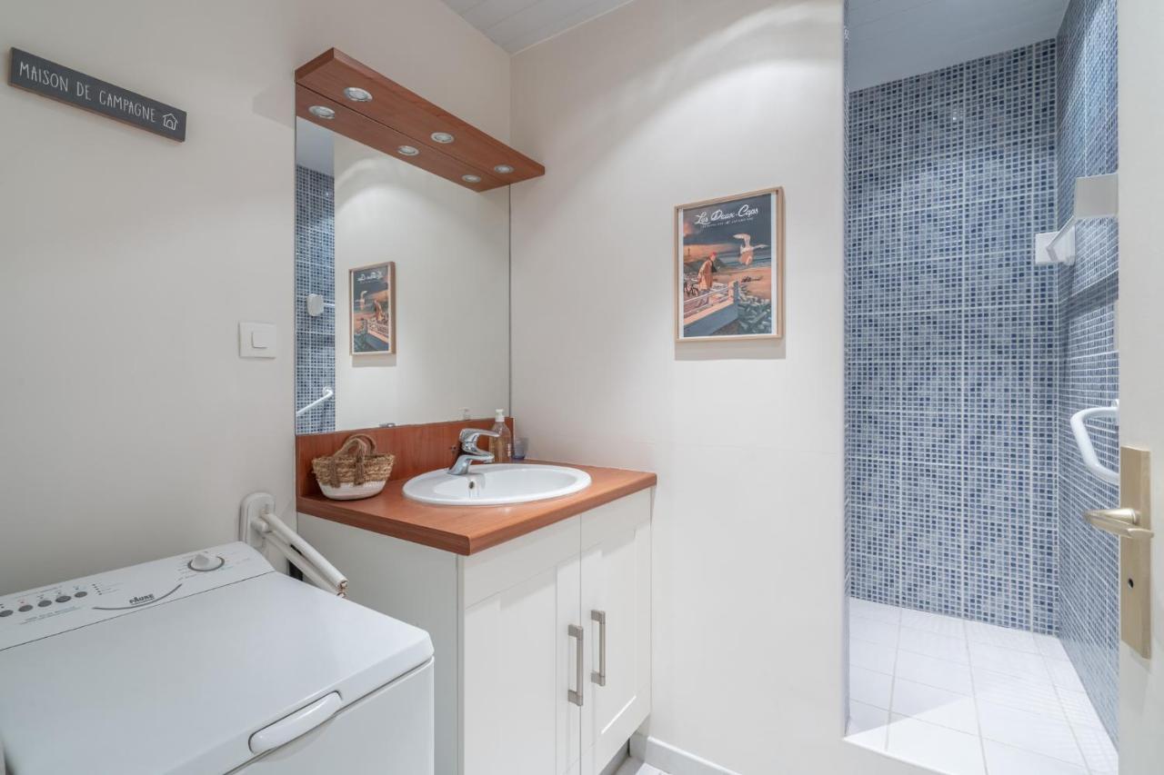 Agréable appartement et terrasse à 2 pas de la mer Wimereux Exterior foto